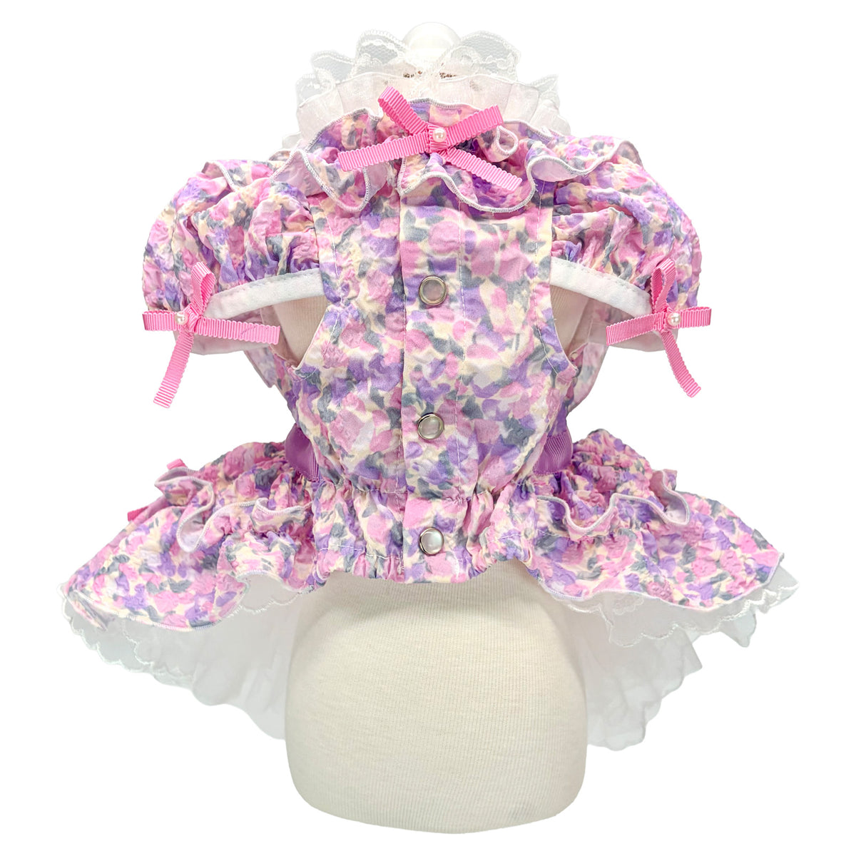 リュクスバーディ　ブーケロンワンピース　m NEW】ブーケロンワンピース – Luxebirdie