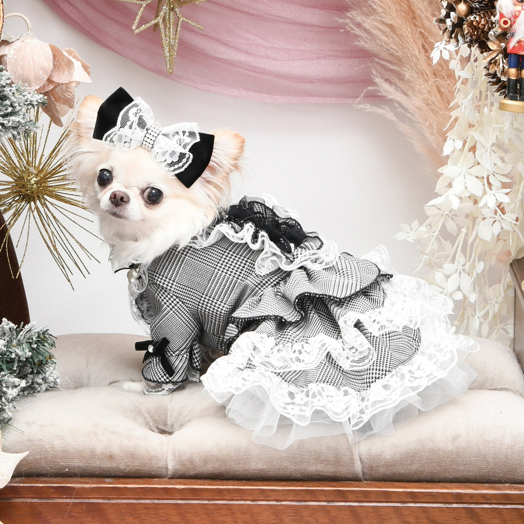 luxebirdie ドルチェワンピース&バレッタ Sサイズ luxebirdieリュクスバーディ ビッシーワンピース バレッタ