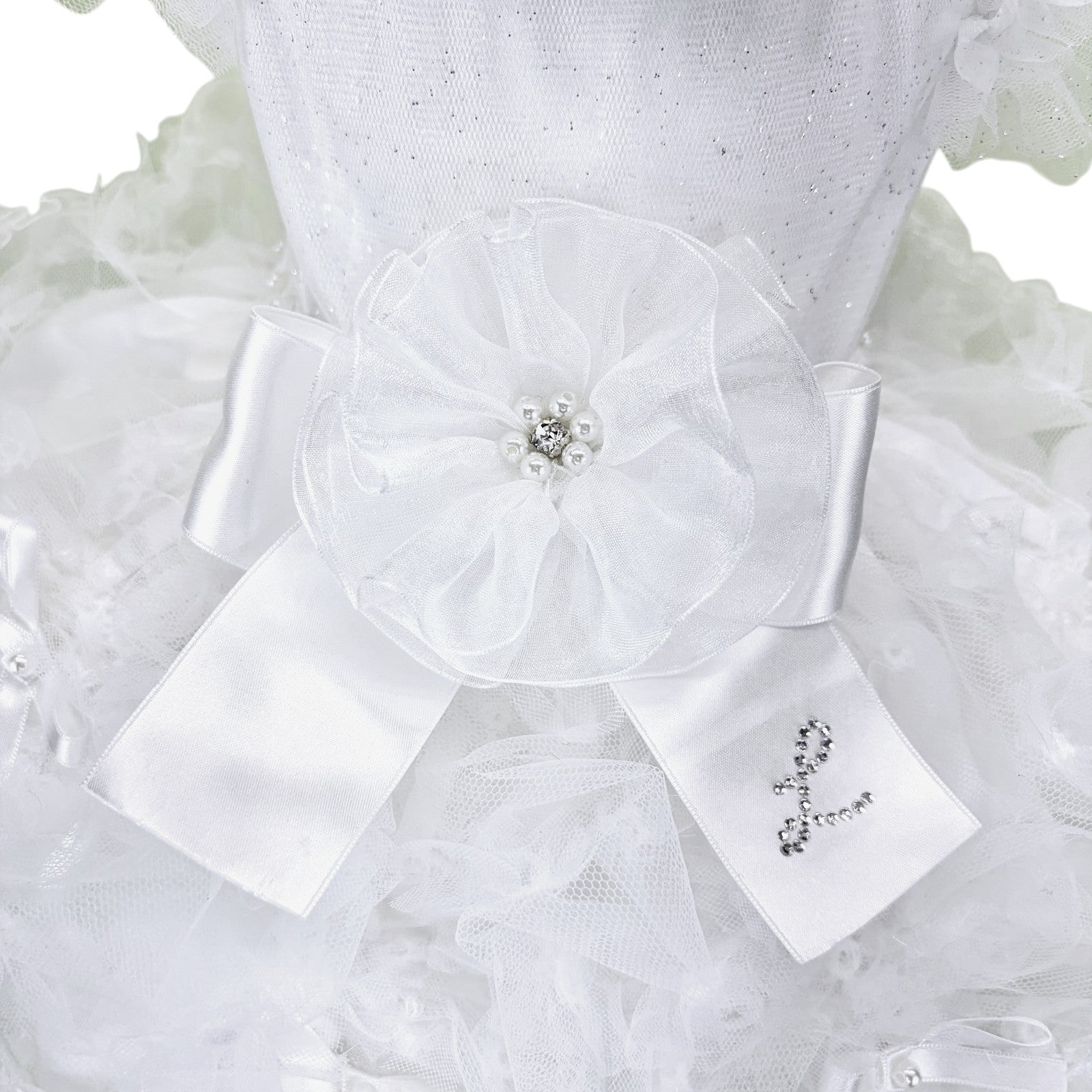 Luxebirdie リュクスバーディ　デビュタントドレス　ホワイト　Sサイズ NEW】シュロードレス – Luxebirdie