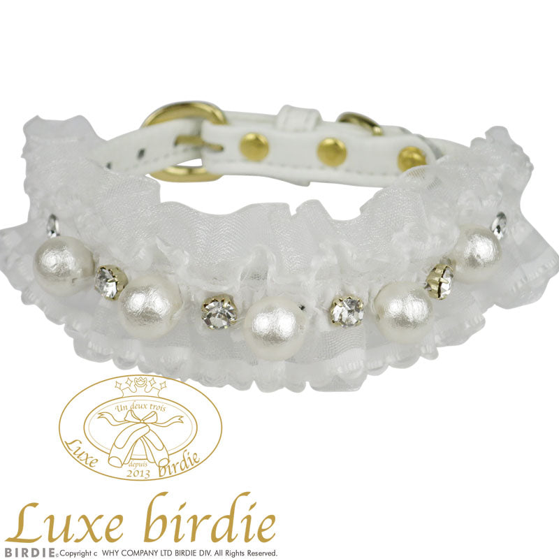 25 コットンパールカラー【Luxe birdie】リュクスバーディ\首輪